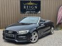 Audi A3 Cabriolet 2.0 TDI S line Convertible 2dr Diesel S Tronic quattro Euro 6 (s/s) (Nav) (184 ps)